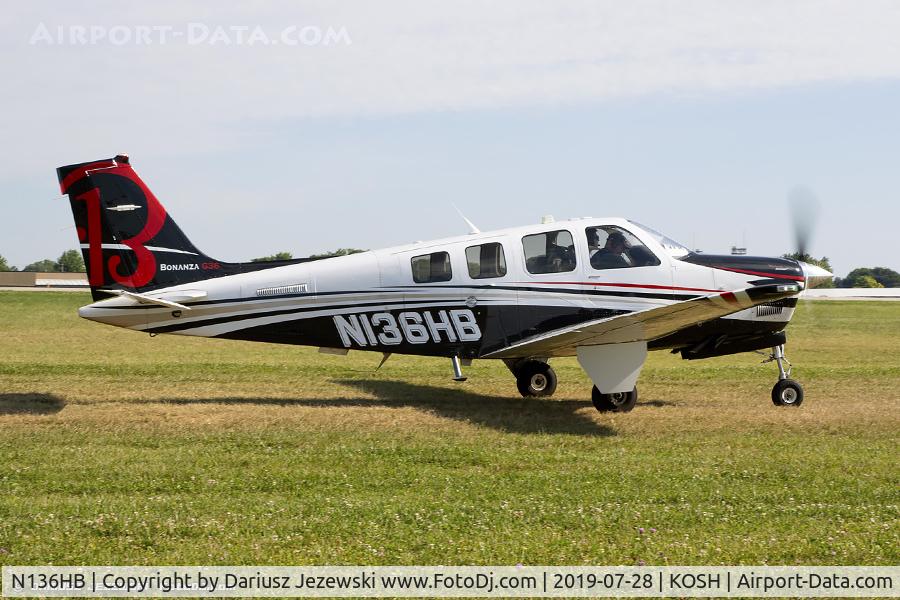 N136HB, Hawker Beechcraft Corp G36 Bonanza C/N E-3946, Hawker Beechcraft Corp G36 Bonanza  C/N E-3987, N136HB
