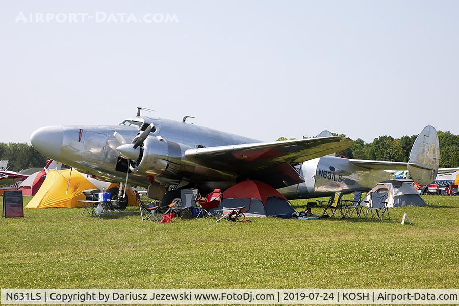 N631LS, 1943 Lockheed-PacAero R50-5 Learstar C/N 18-2404, Lockheed 18-56 Lodestar  C/N 2404, N631LS