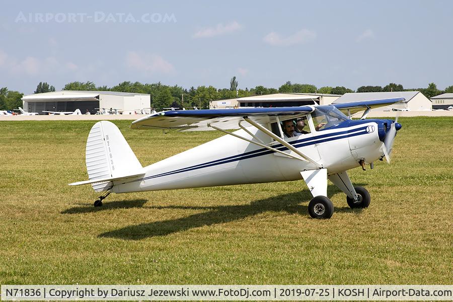 N71836, 1946 Luscombe 8A C/N 3263, Luscombe 8A Luscome Master  C/N 3263, N71836