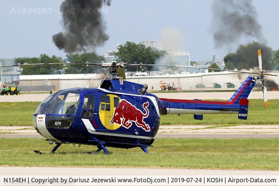 N154EH, 1985 MBB Bo-105CBS-4 C/N S-704, MBB B0-105CBS-4  C/N S-704  Chuck Aaron - Red Bull, N154EH