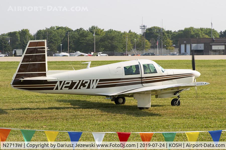 N2713W, 1966 Mooney M20C Ranger C/N 3334, Mooney M20C Ranger  C/N 3334, N2713W
