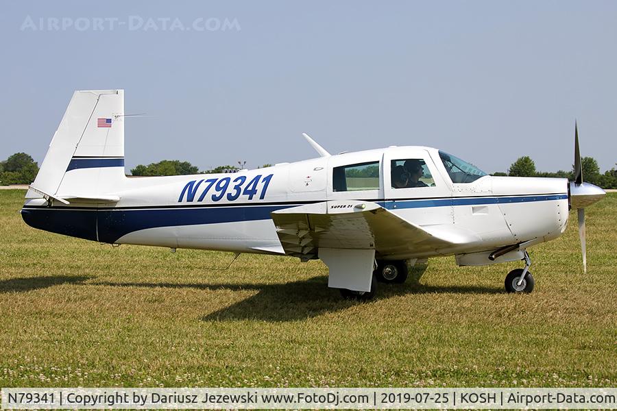 N79341, 1965 Mooney M20E C/N 551, Mooney M20E Chapparal  C/N 551, N79341