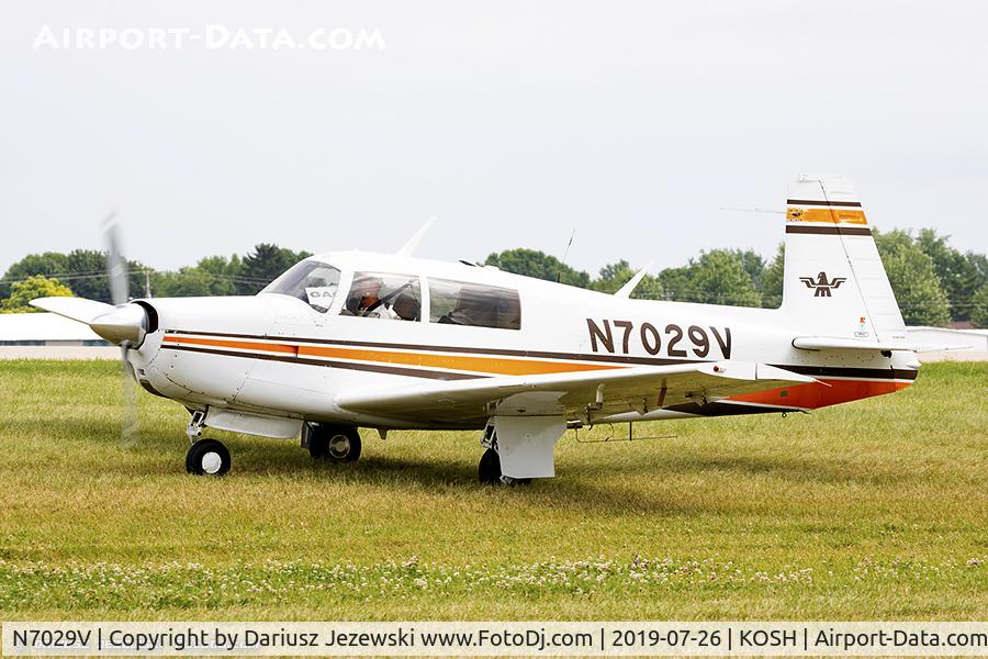 N7029V, 1976 Mooney M20F Executive C/N 22-1376, Mooney M20F Executive  C/N 22-1376, N7029V
