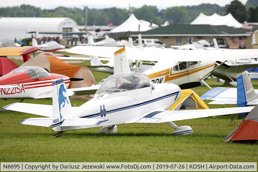N669S, 1996 Bushby Mustang II C/N 7095, Mustang  C/N 7095, N669S