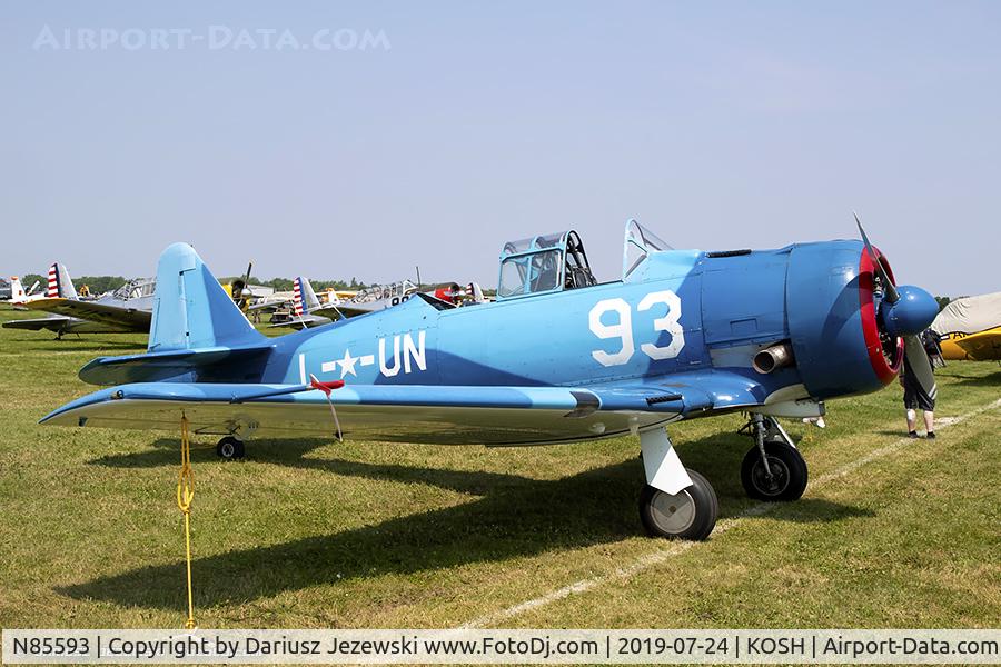 N85593, 1957 North American AT-6D Texan C/N 121-42415, North American AT-6D Texan  C/N 121-42415, N85593