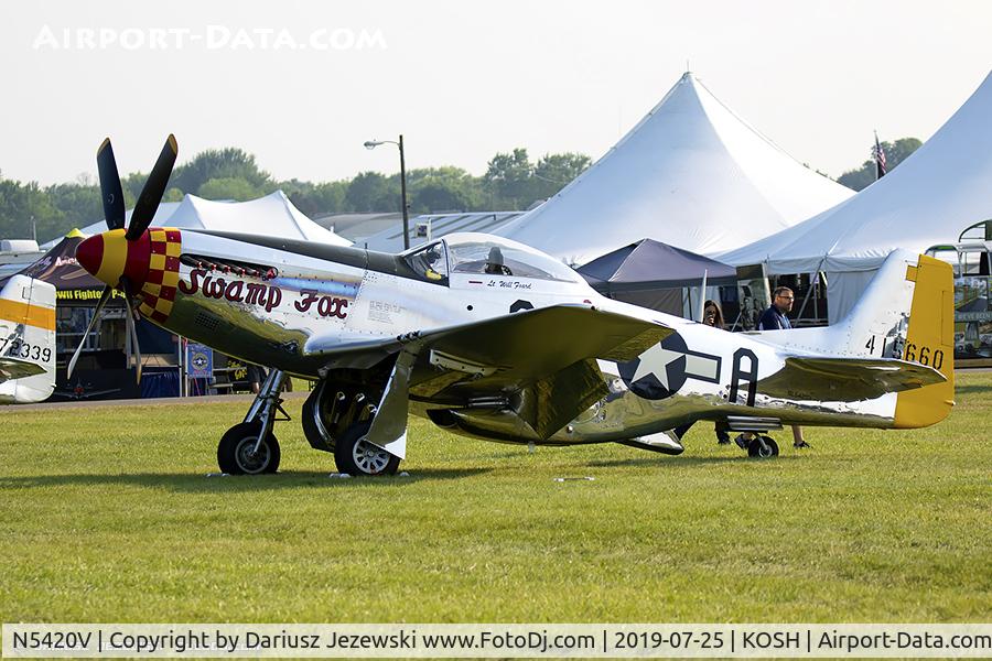 N5420V, 1944 North American/aero Classics P-51D C/N 44-74202, North American P-51D Mustang 