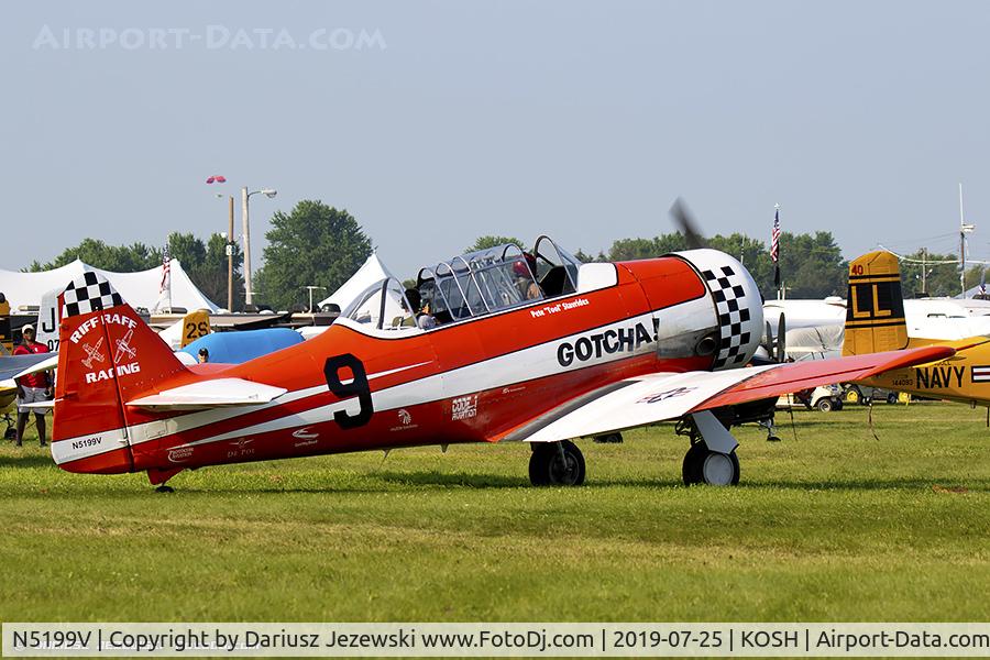 N5199V, 1960 North American SNJ-5 Texan C/N 43875, North American SNJ-5 Texan  C/N 43875, N5199V