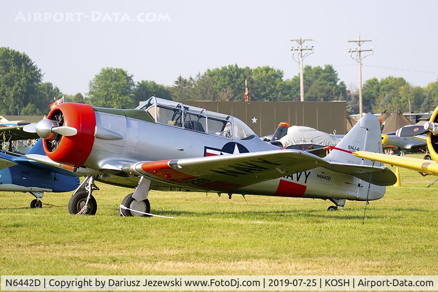 N6442D, 1959 North American SNJ-6 Texan C/N 121-43142, North American SNJ-6 Texan  C/N 112239, N6442D