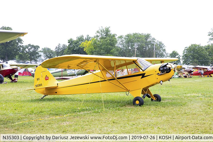 N35303, 1941 Piper J3C-65 Cub C/N 6269, Piper J3C-65 Cub  C/N 6269, NC35303