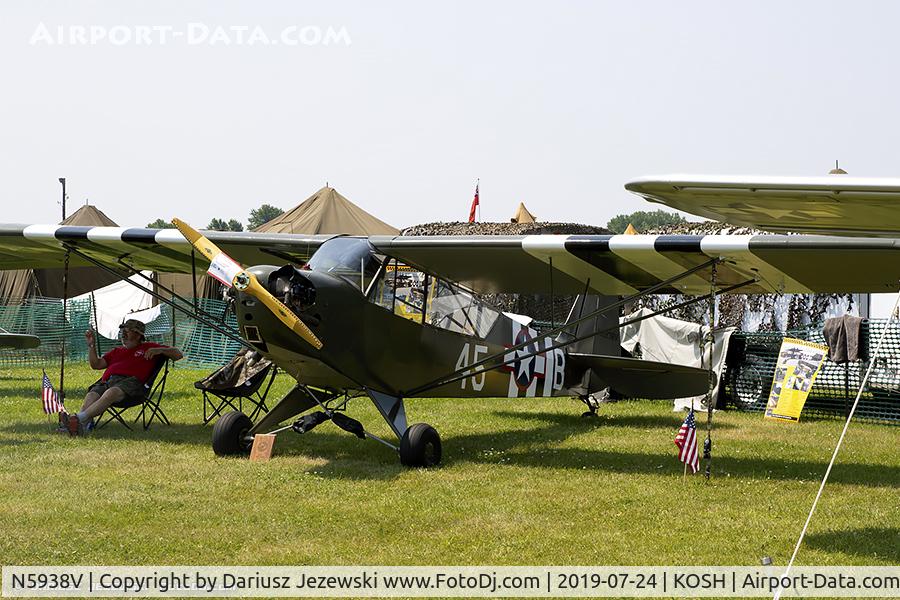 N5938V, Piper J3C-65 Cub C/N 9972, Piper J3C-65 Cub  C/N 9972, N5938V