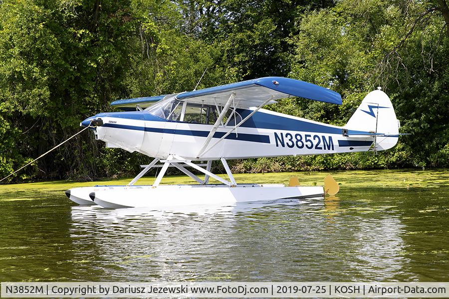 N3852M, 1947 Piper PA-12 Super Cruiser C/N 12-2765, Piper PA-12 Super Cruiser  C/N 316271, N3852M