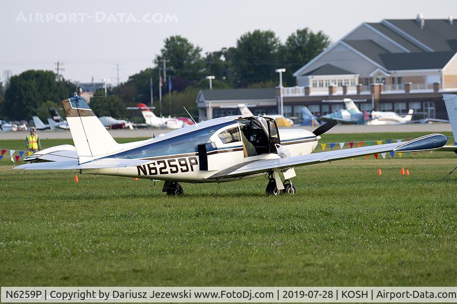 N6259P, 1959 Piper PA-24-250 Comanche C/N 24-1366, Piper PA-24-250 Comanche  C/N 24-1366, N6259P
