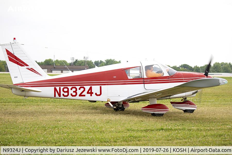 N9324J, 1966 Piper PA-28-180 C/N 28-3417, Piper PA-28-180 Cherokee  C/N 28-3417, N9324J