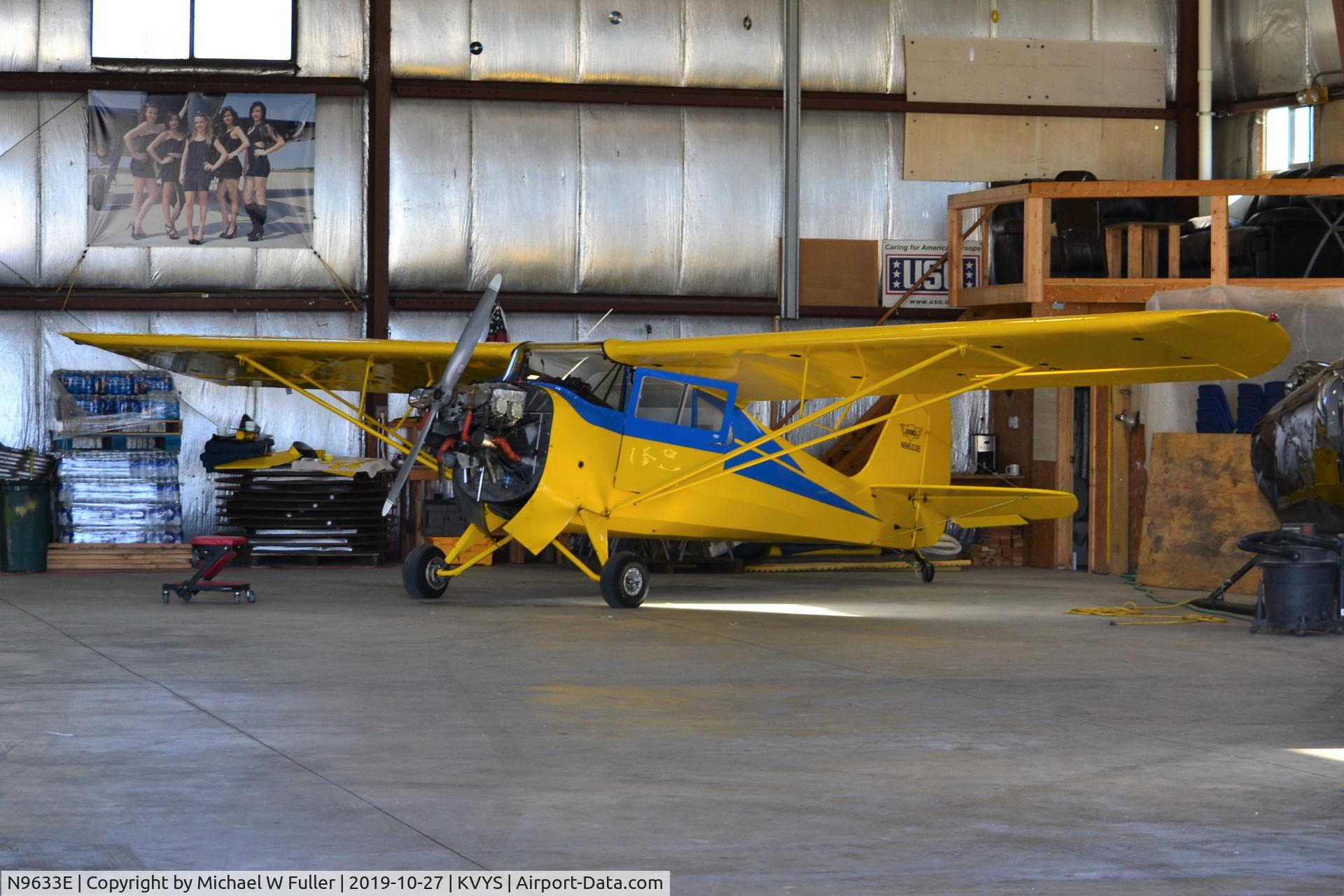 N9633E, 1946 Aeronca 11AC Chief C/N 11AC-1273, Plane spotting at KVYS