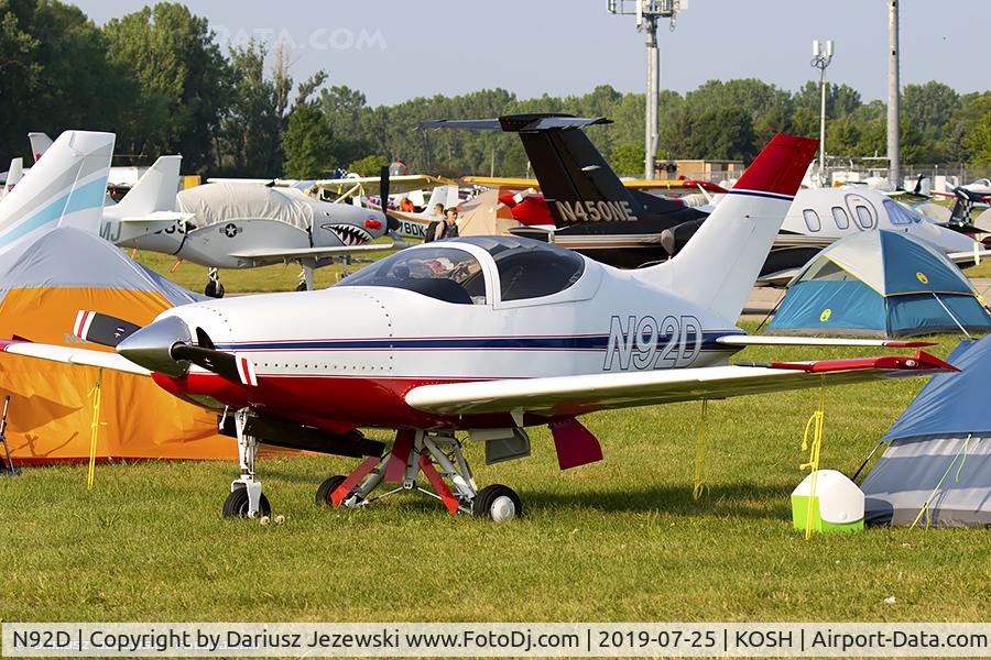 N92D, 1997 Questair Venture C/N DUNHAM 0002, Questair Venture  C/N DUNHAM 0002, N92D