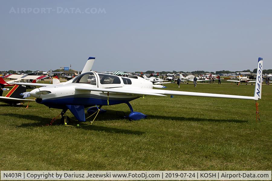 N403R, Rutan Defiant C/N 093, Rutan Defiant  C/N 093, N403R