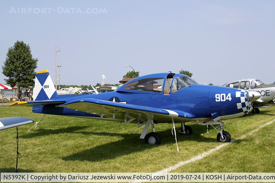 N5392K, 1951 Ryan Navion B C/N NAV-4-2292B, Ryan Navion B  C/N NAV-4-2292B, N5392K