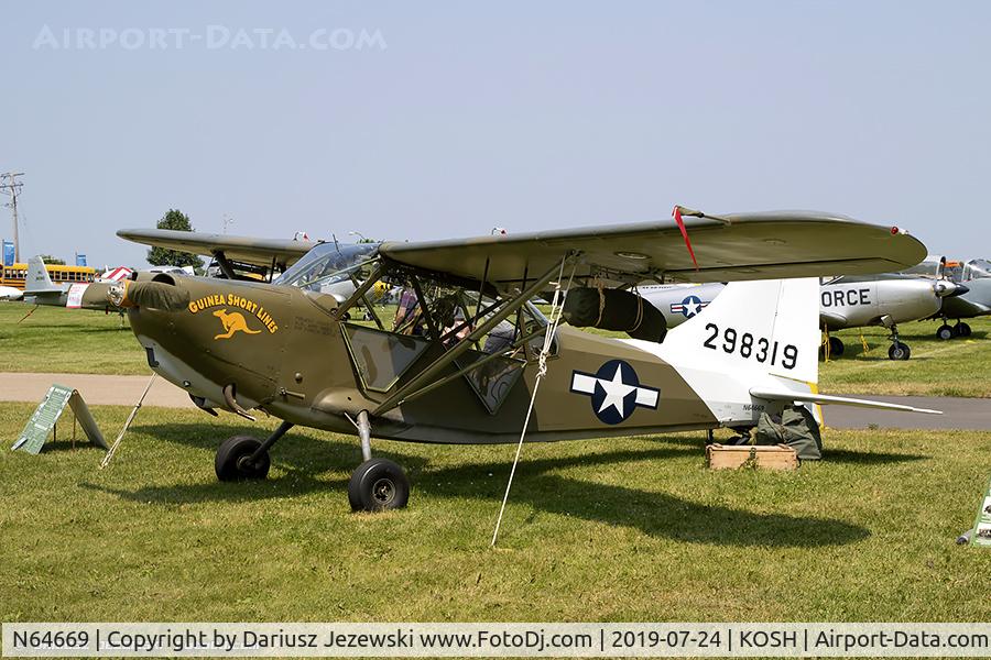N64669, Stinson L-5 Sentinel C/N 76560, Stinson L-5 Sentinel 