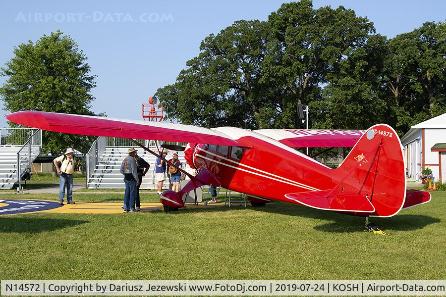 N14572, 1934 Stinson SR-5A Reliant C/N 9308-A, Stinson SR-5A Reliant  C/N 9308-A, NC14572
