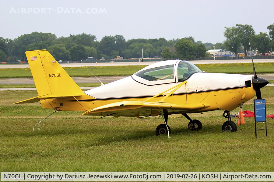 N70GL, 1970 Stits SA-11A Playmate C/N 37, Stits SA-11A Playmate  C/N 37, N70GL
