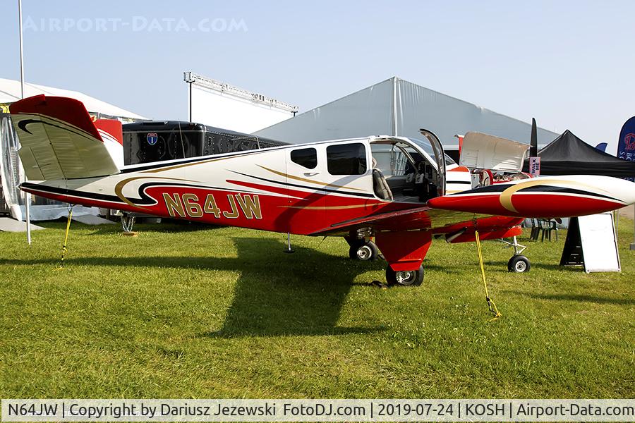 N64JW, 1957 Beech H35 Bonanza C/N D-5014, Beech H35 Bonanza  C/N D-5014, N64JW