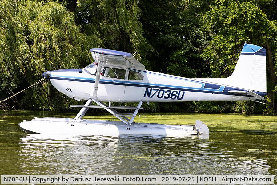 N7036U, 1955 Cessna 180 C/N 31621, Cessna 180 Skywagon  C/N 31621, N7036U