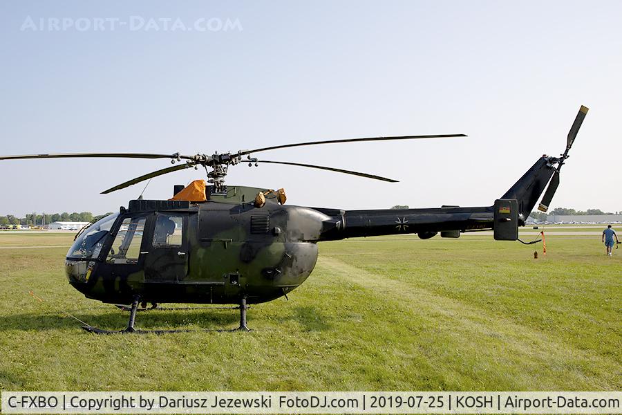 C-FXBO, 1984 MBB Bo.105P1M C/N 6207, MBB Bo-105P (PAH-1)  ex 88+07  C/N 6207, C-FXBO