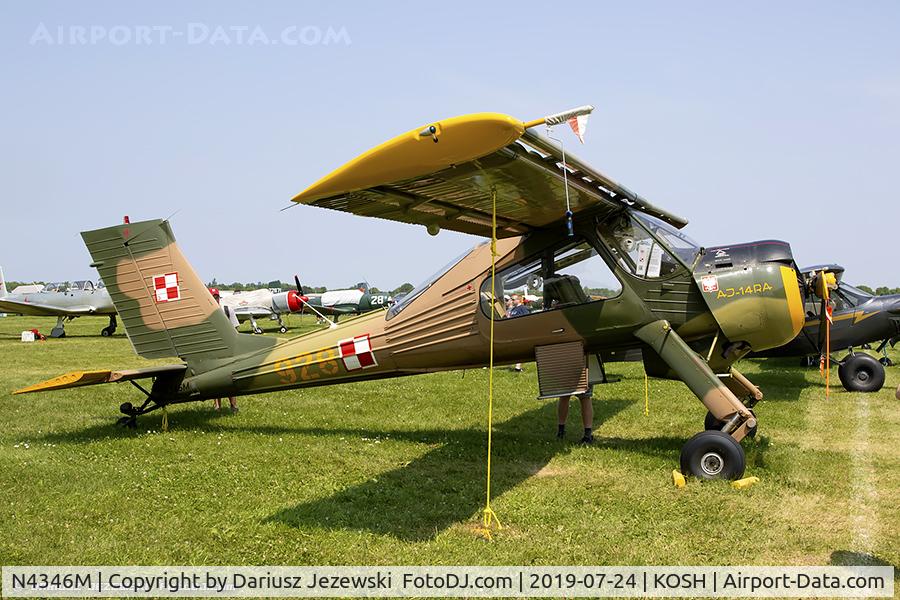 N4346M, PZL-Okecie PZL-104 Wilga 80 C/N CF21910928, PZL Okecie PZL-104 Wilga 80  C/N CF21910928, N4346M