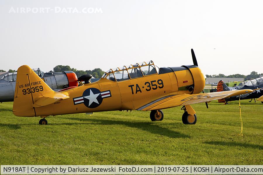 N918AT, 1949 North American T-6G Texan C/N 168-473, North American T-6G Texan  C/N 49-3359 , N918AT