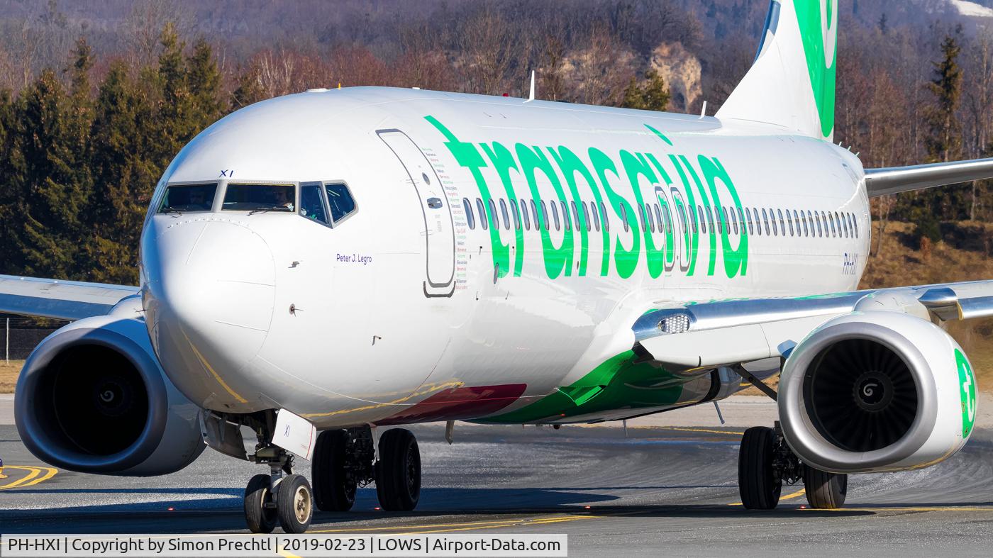 PH-HXI, 2017 Boeing 737-8K2 C/N 62151, PH-HXI @ Salzburg Airport