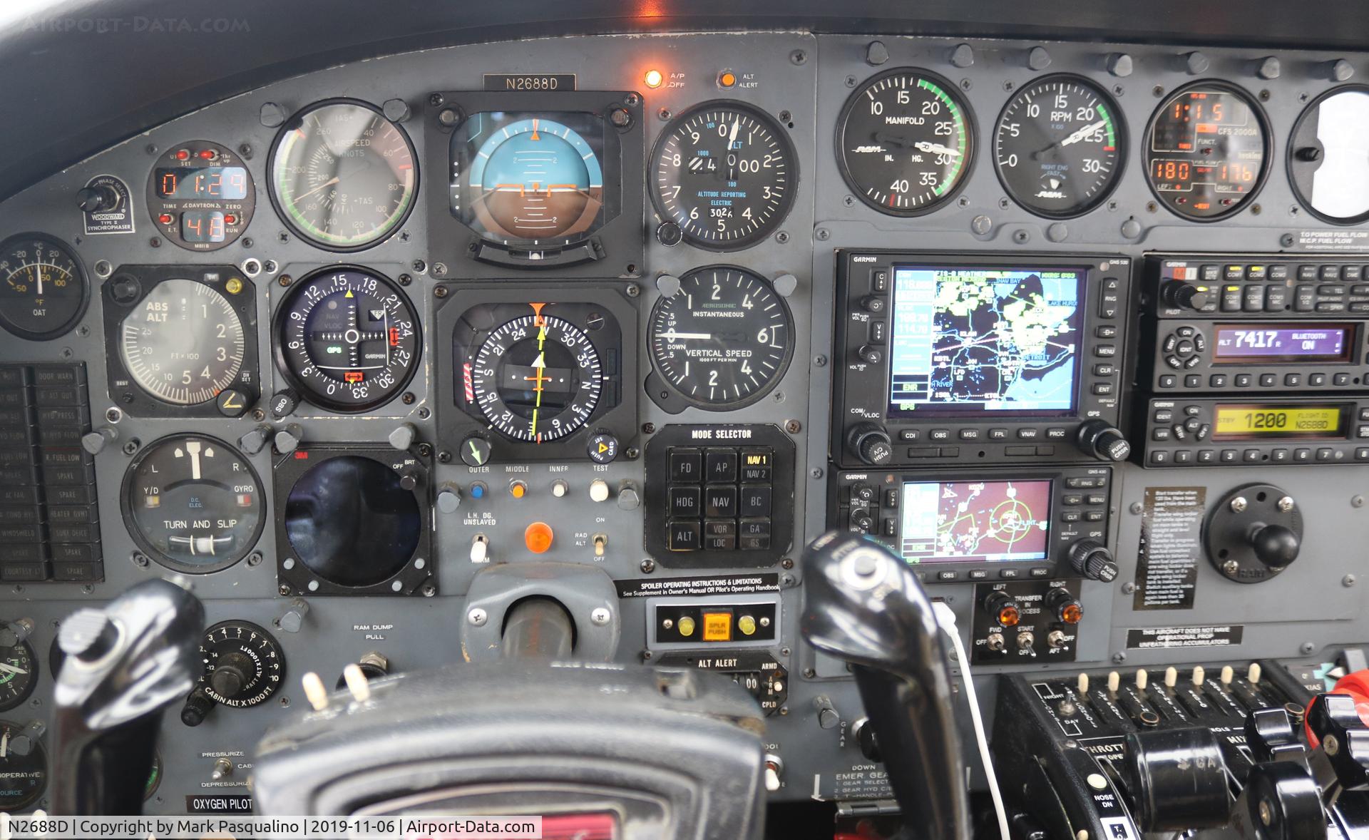 N2688D, 1979 Cessna 414A Chancellor C/N 414A0332, Cessna 414A