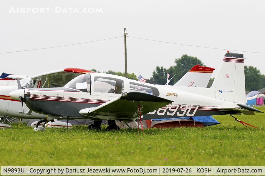 N9893U, Grumman American AA-5A Cheetah C/N AA5A0293, American Aviation AA-5A Cheetah  C/N AA5A0293, N9893U