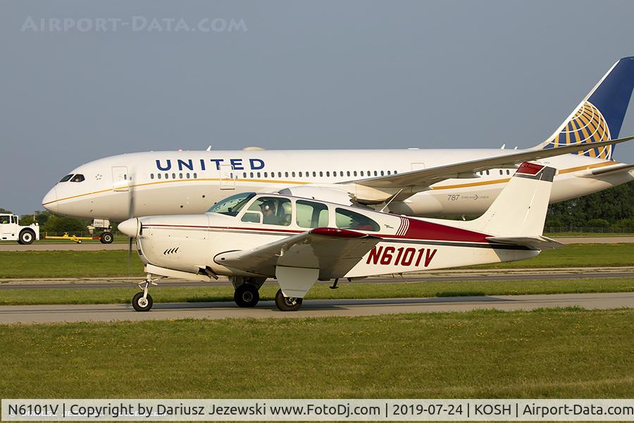 N6101V, 1965 Beech 35-C33 Debonair C/N CD-848, Beech 35-C33 Debonair  C/N CD-848, N6101V