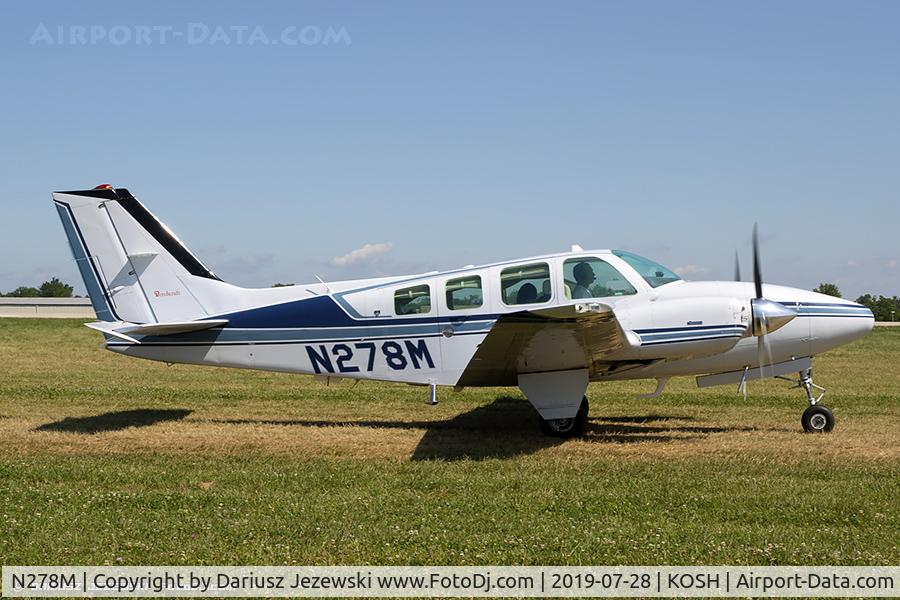N278M, 1980 Beech 58 Baron C/N TH-1105, Beech 58 Baron  C/N TH-1105, N278M