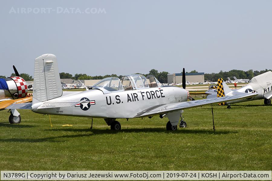 N3789G, Beech A45 C/N G-737, Beech A45 (T-34A) Mentor  C/N G-737, N3789G