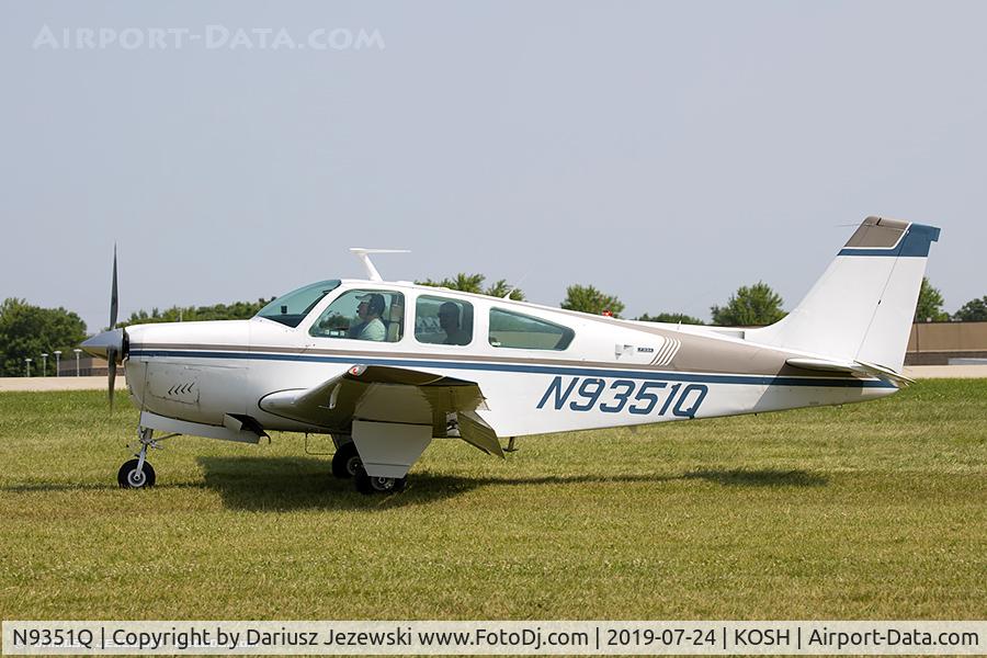N9351Q, 1971 Beech F33A Bonanza C/N CE-351, Beech F33A Bonanza  C/N CE-351, N9351Q
