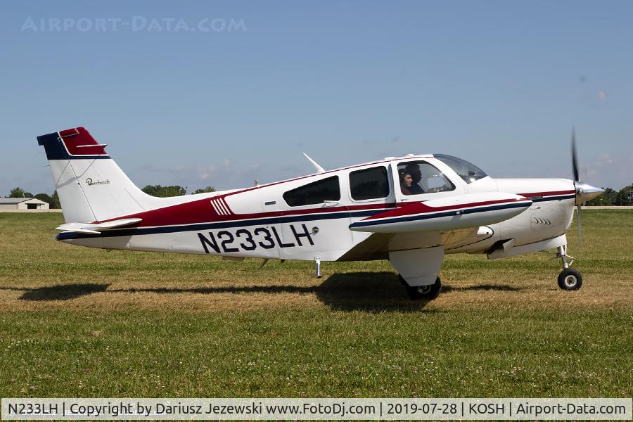 N233LH, 1974 Beech F33A Bonanza C/N CE-550, Beech F33A Bonanza  C/N CE-550, N233LH