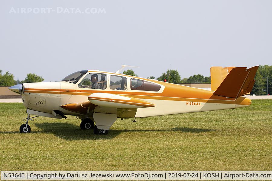 N5364E, 1959 Beech K35 Bonanza C/N D-5836, Beech K35 Bonanza  C/N D-5836, N5364E