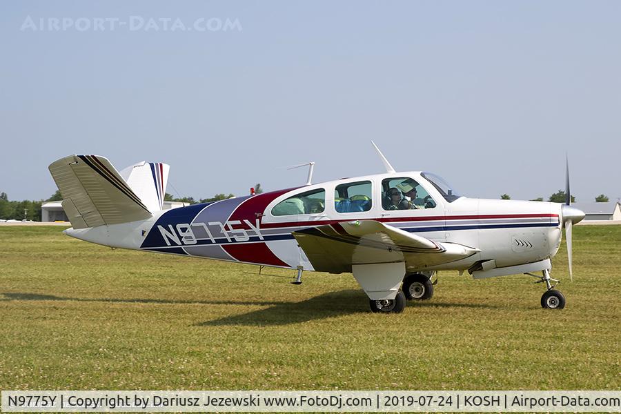 N9775Y, 1963 Beech P35 Bonanza C/N D-7156, Beech P35 Bonanza  C/N D-7156, N9775Y