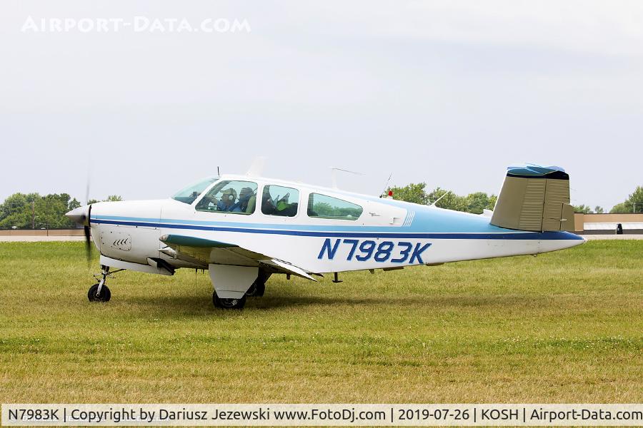 N7983K, 1964 Beech S35 Bonanza C/N D-7584, Beech S35 Bonanza  C/N D-7584, N7983K
