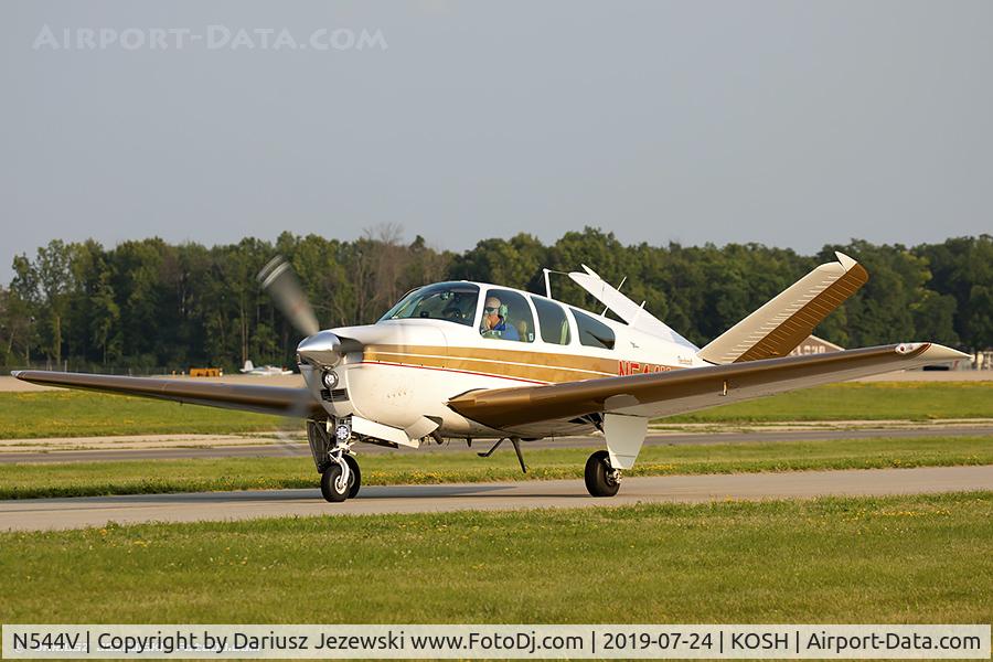 N544V, 1965 Beech S35 Bonanza C/N D-7904, Beech S35 Bonanza  C/N D-7904, N544V