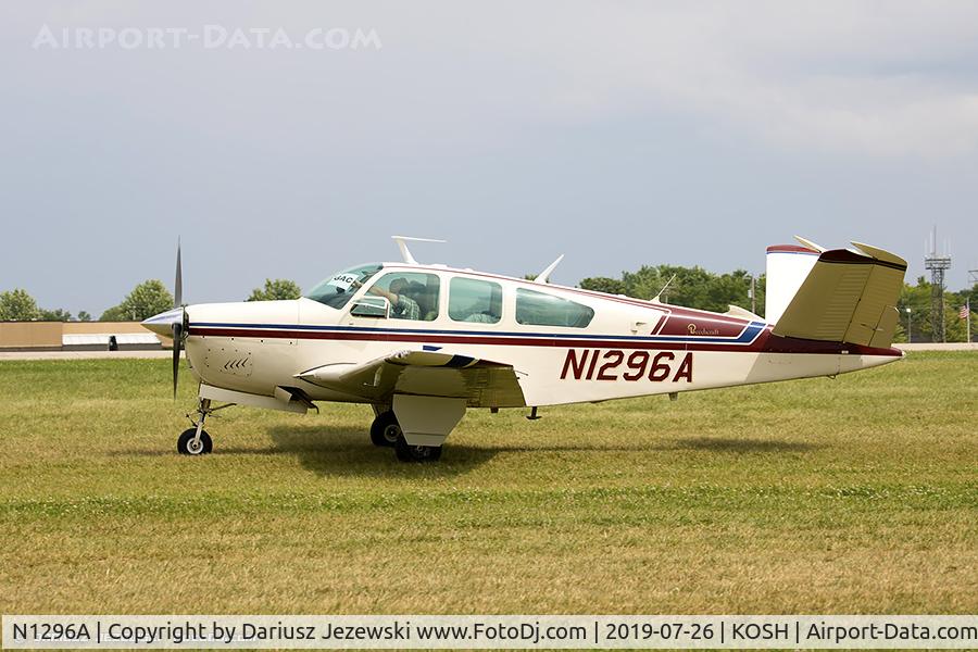 N1296A, 1969 Beech V35A Bonanza C/N D-9030, Beech V35A Bonanza  C/N D-9030, N1296A