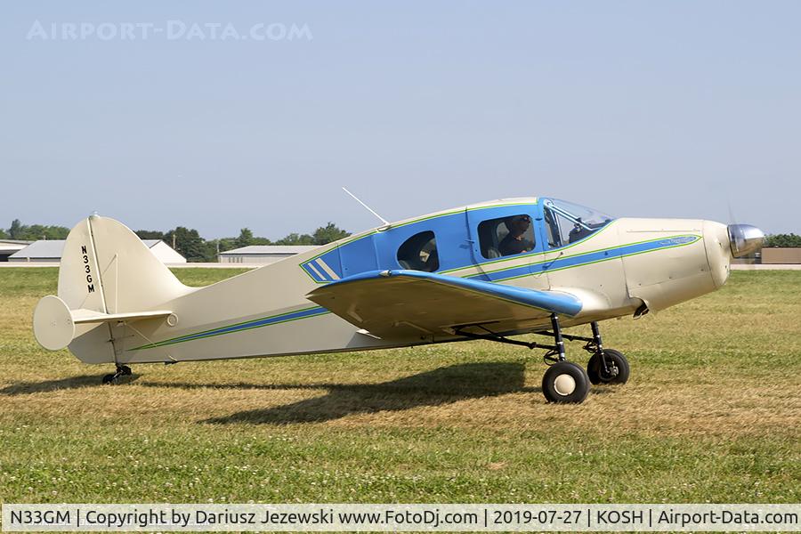 N33GM, 1947 Bellanca 14-13-2 Cruisair Senior C/N 1542, Bellanca 14-13-2 Cruisair Senior  C/N 1542, N33GM