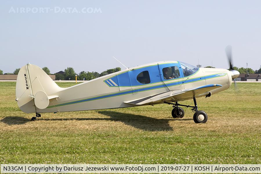 N33GM, 1947 Bellanca 14-13-2 Cruisair Senior C/N 1542, Bellanca 14-13-2 Cruisair Senior  C/N 1542, N33GM
