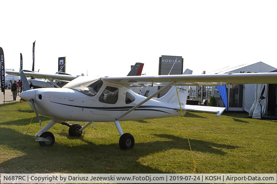 N687RC, 1991 Glasair GS-2 Sportsman C/N 242, Brown Richard C B  C/N 242, N687RC