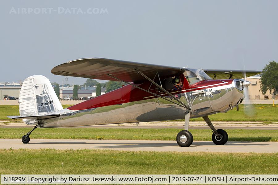 N1829V, 1947 Cessna 120 C/N 14047, Cessna 120 C/N 14047, N1829V