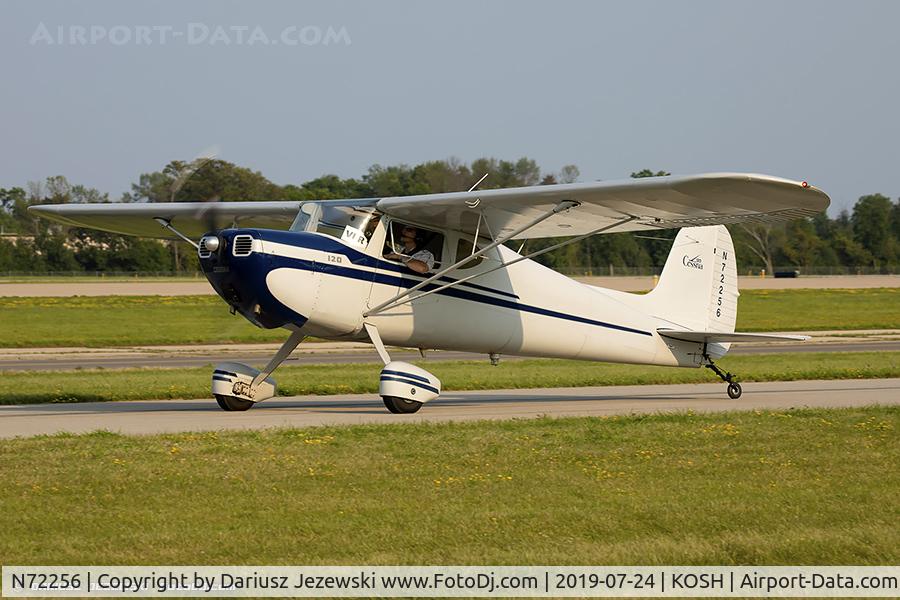 N72256, 1965 Cessna 120 C/N 9430, Cessna 120 C/N 9430, N72256