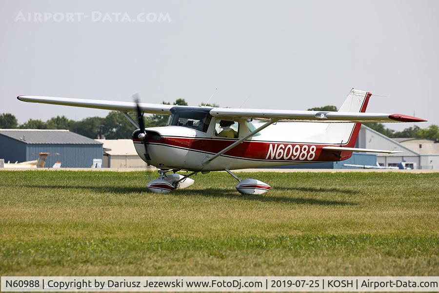 N60988, 1969 Cessna 150J C/N 15070718, Cessna 150J  C/N 15070718, N60988