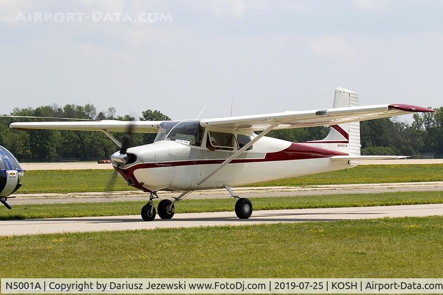 N5001A, 1955 Cessna 172 C/N 28001, Cessna 172 Skyhawk  C/N 28001, N5001A