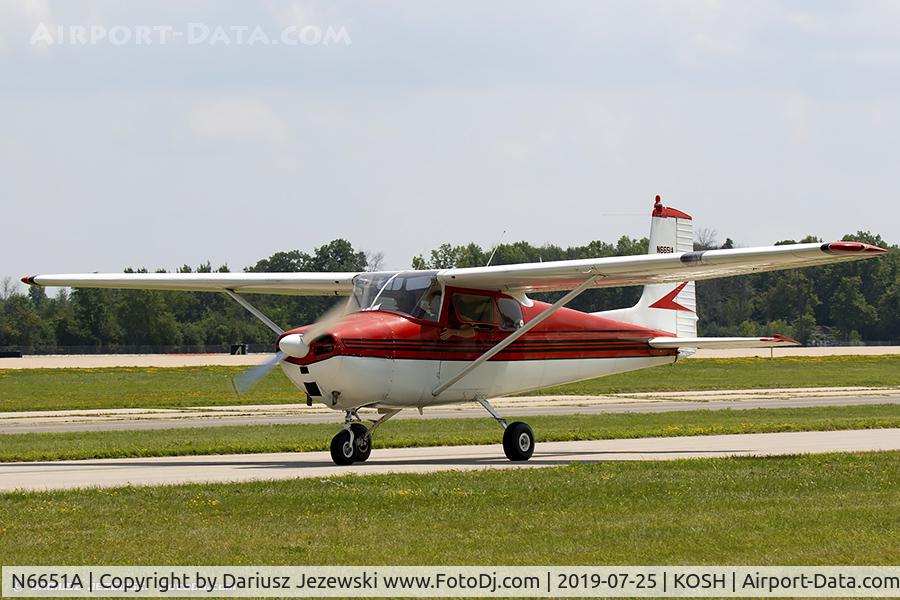 N6651A, 1956 Cessna 172 C/N 28751, Cessna 172 Skyhawk  C/N 28751, N6651A